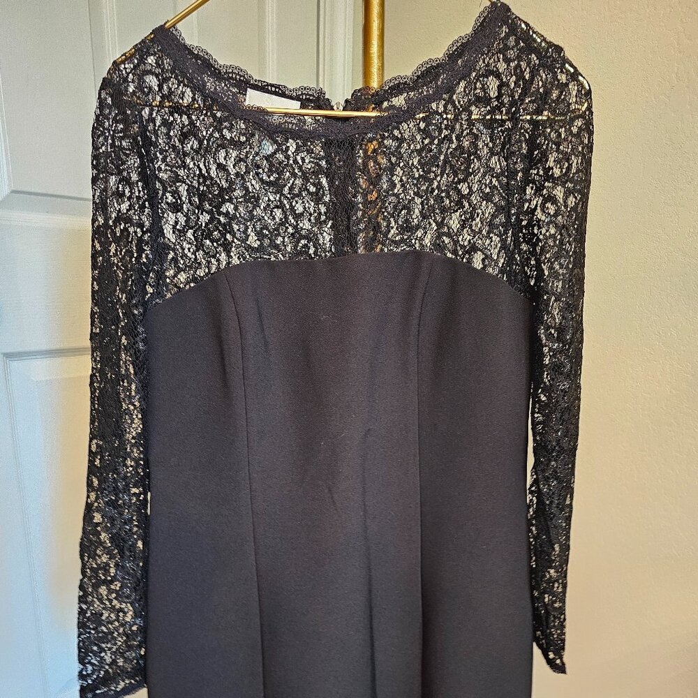 Donna Morgan Black Lace Dress